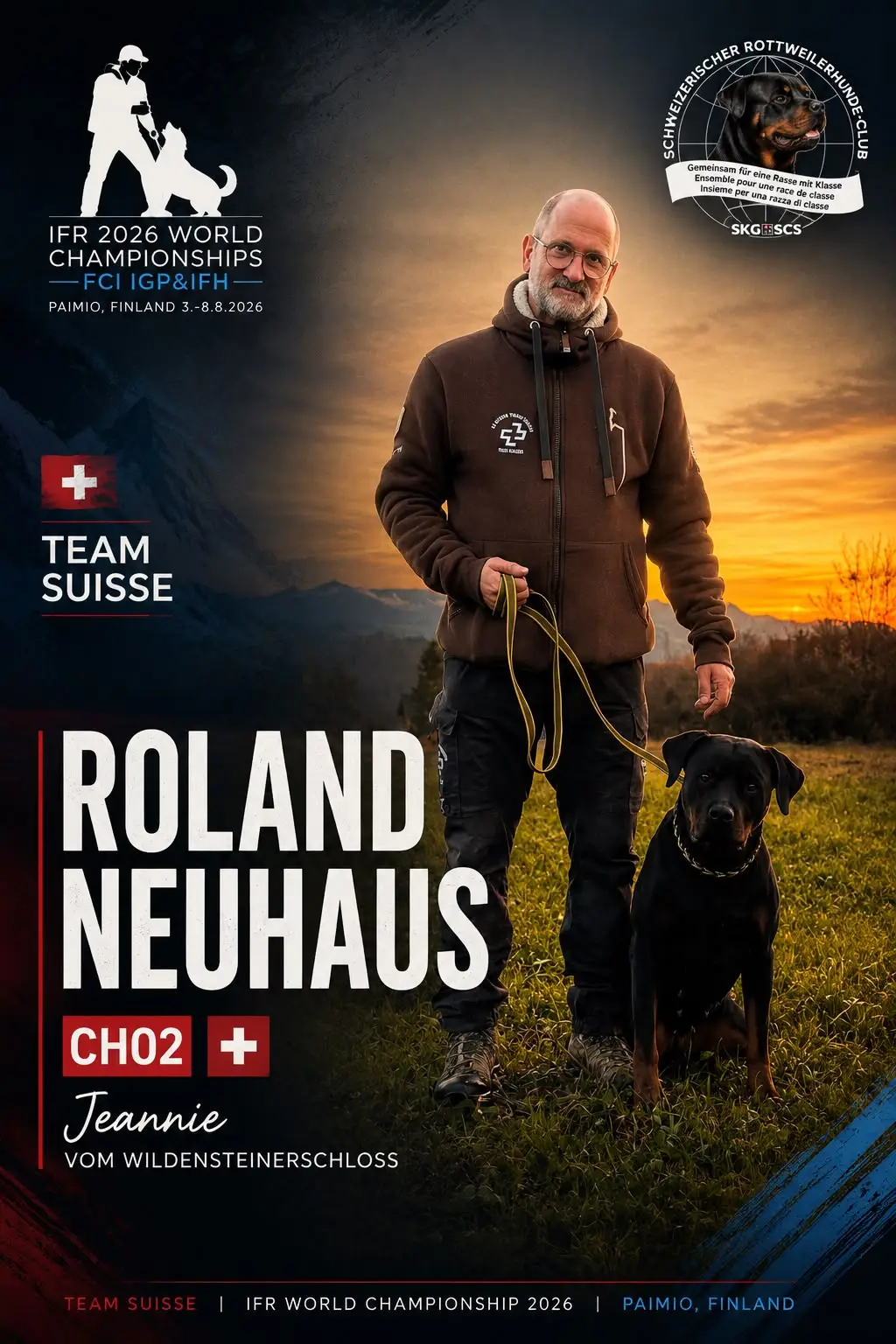 CH02 Roland Neuhaus und Jeannie vom Wildensteiner Schloss